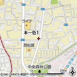 栄縫製銀座フジ事業部周辺の地図