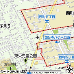 アスティー立川栄町周辺の地図