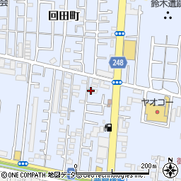 東京都小平市回田町277-7周辺の地図