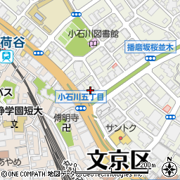 東京都文京区小石川5丁目1周辺の地図