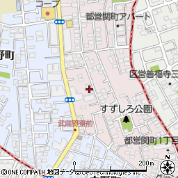 東京都練馬区関町南2丁目20-25周辺の地図
