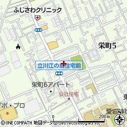 東京都立川市栄町5丁目21-1-3周辺の地図