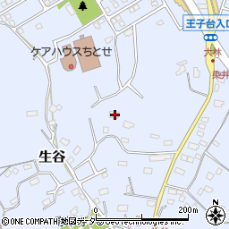 千葉県佐倉市生谷463周辺の地図