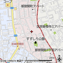 東京都練馬区関町南2丁目13-12周辺の地図