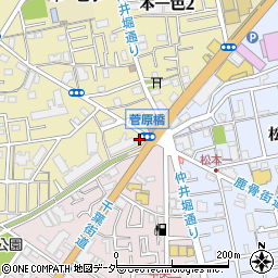 マンマチャオ江戸川一色店周辺の地図