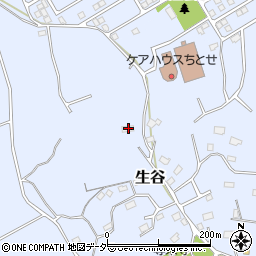 千葉県佐倉市生谷403周辺の地図
