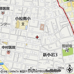 東京都葛飾区新小岩3丁目9-12周辺の地図