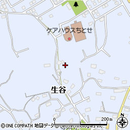 千葉県佐倉市生谷441周辺の地図