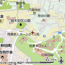 千葉県佐倉市鏑木町255周辺の地図