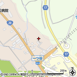 山梨県韮崎市一ツ谷1548周辺の地図