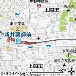 山新商店周辺の地図