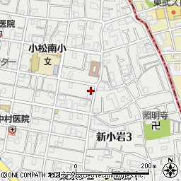 東京都葛飾区新小岩3丁目9-9周辺の地図