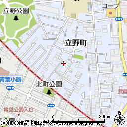 東京都練馬区立野町21周辺の地図
