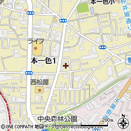 和田フォトリス印刷周辺の地図