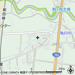 長野県駒ヶ根市赤穂福岡8965-2周辺の地図
