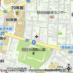 東京都文京区目白台2丁目2-29周辺の地図
