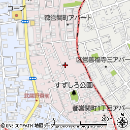 東京都練馬区関町南2丁目13-13周辺の地図
