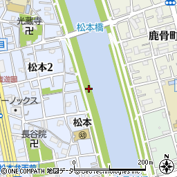 東京都江戸川区松本2丁目19周辺の地図