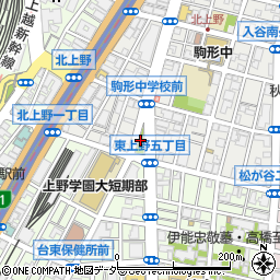 北上野児童遊園周辺の地図