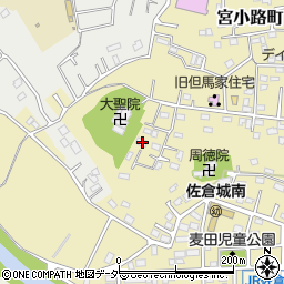 千葉県佐倉市鏑木町664周辺の地図