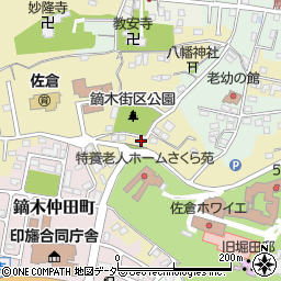 千葉県佐倉市鏑木町250周辺の地図