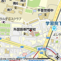 東京都豊島区高田3丁目37周辺の地図