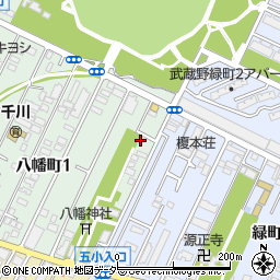 飯塚表具店周辺の地図