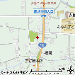 長野県駒ヶ根市赤穂福岡8749周辺の地図