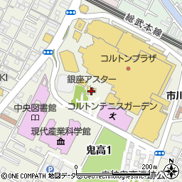 銀座アスター周辺の地図