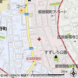 東京都練馬区関町南2丁目20-22周辺の地図