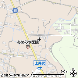 山梨県甲州市塩山上井尻1379周辺の地図