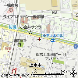 五日市街道周辺の地図