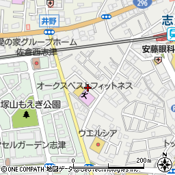 千葉県佐倉市上志津1641周辺の地図