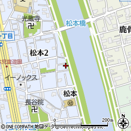 東京都江戸川区松本2丁目19-12周辺の地図