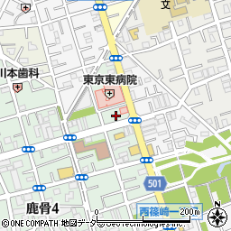 東京ケア周辺の地図