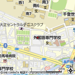 東京都豊島区高田3丁目35周辺の地図