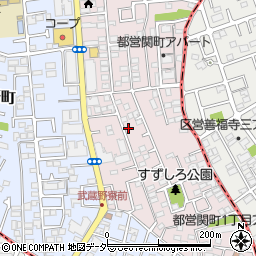東京都練馬区関町南2丁目18-9周辺の地図