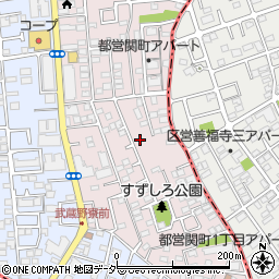 東京都練馬区関町南2丁目13-14周辺の地図