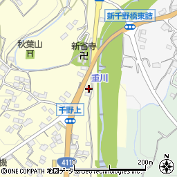 山梨県甲州市塩山千野541-3周辺の地図