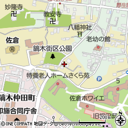 千葉県佐倉市鏑木町253周辺の地図