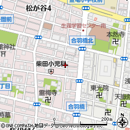 東京都台東区松が谷3丁目15-10周辺の地図