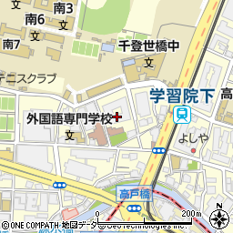 東京都豊島区高田3丁目38周辺の地図