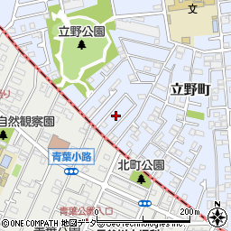 東京都練馬区立野町25周辺の地図