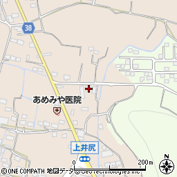 山梨県甲州市塩山上井尻1377周辺の地図