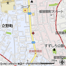 東京都練馬区関町南2丁目20-15周辺の地図
