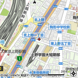 カフェ Katsura 上野学園前店周辺の地図