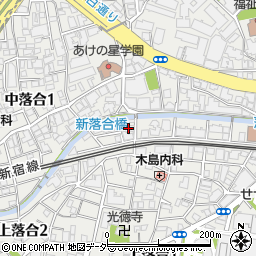 デイサービスセンターなごやか新宿周辺の地図