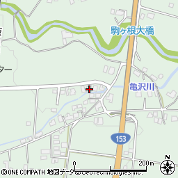 長野県駒ヶ根市赤穂福岡8970-1周辺の地図