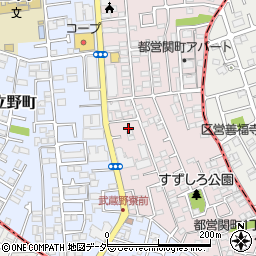 東京都練馬区関町南2丁目20-18周辺の地図