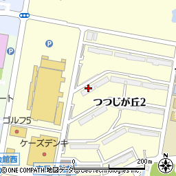 昭島つつじが丘ハイツ北住宅２２号棟周辺の地図
